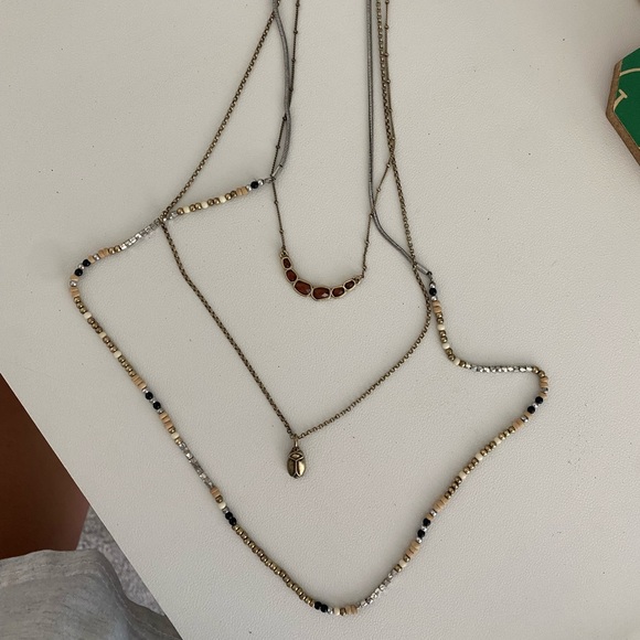 Lucky Brand Jewelry - Lucky brand three in one necklace